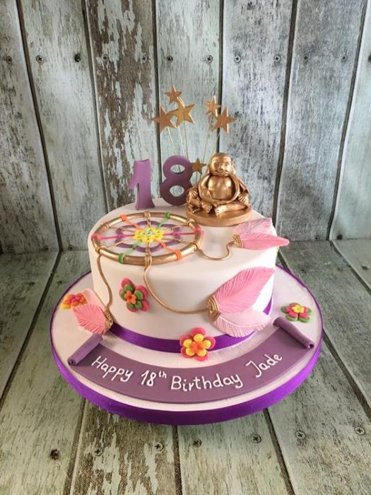 dream catcher birthday cake