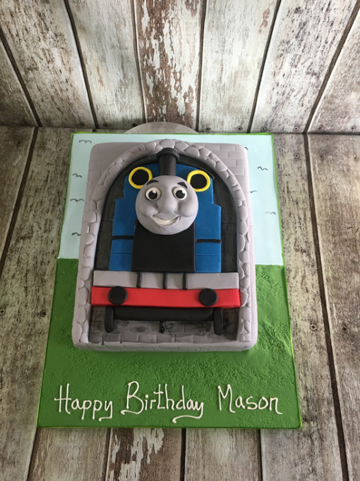 Thomas the tank engine cake train cake Dublin Ireland
