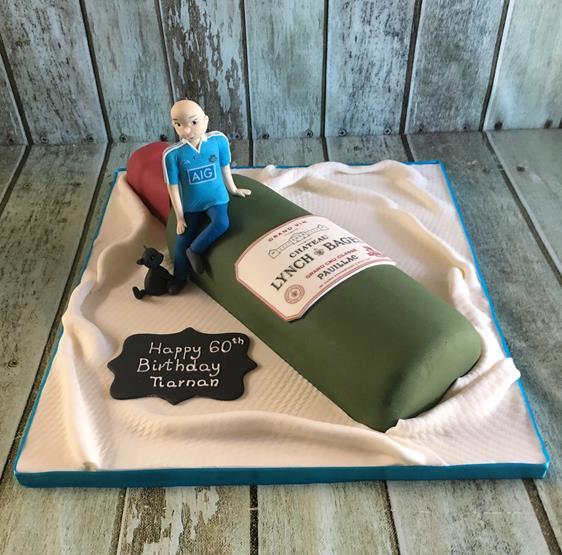 bottle of jemson whisky birthday cake