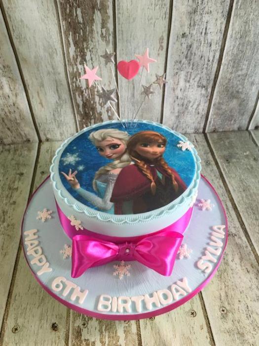 disney frozen birthday cake