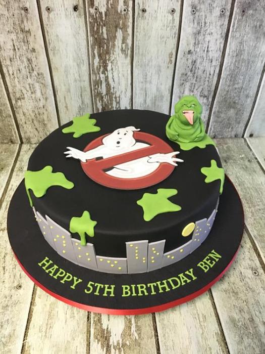 ghost busters birthday cake