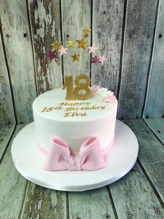 18th birthday cake