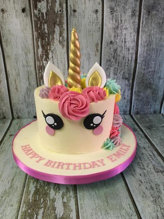 unicorn birthday cake