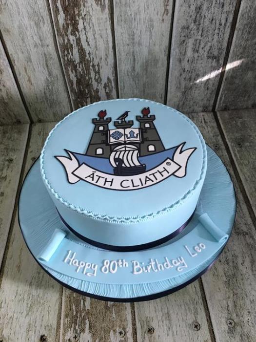 dublin crest birthday cake