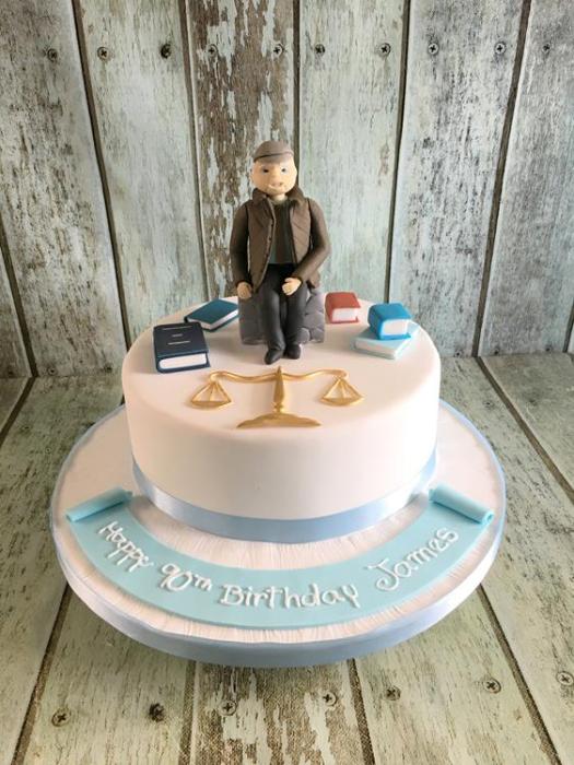 fishing birthday cake