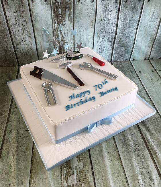 DIY tools birthday cakes
