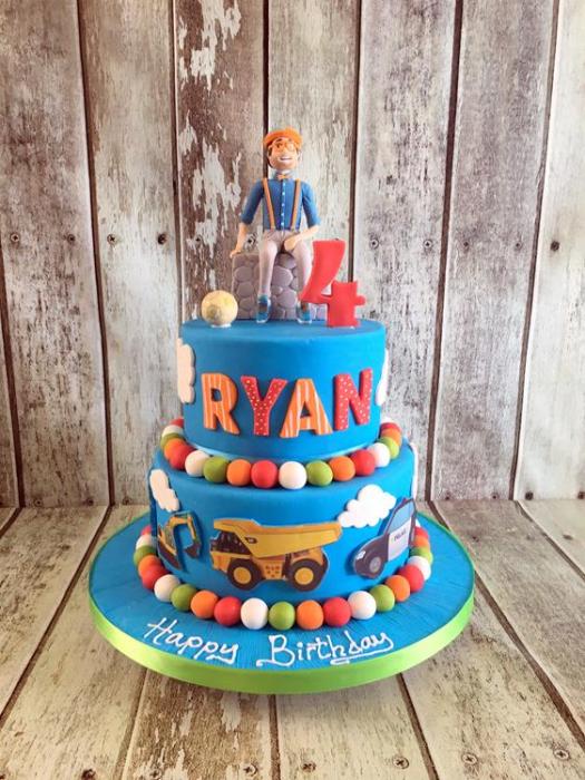 bippi birthday cake from tv programme