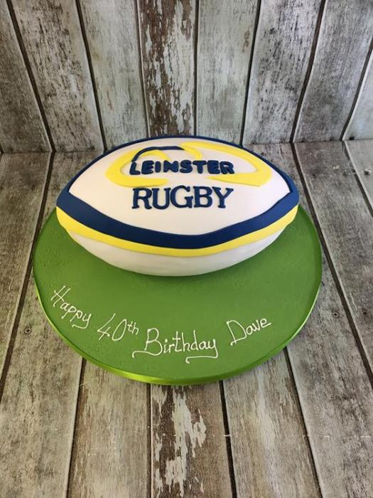 rugby ball sports cake six nations  dublin ireland