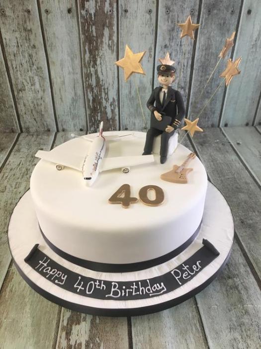 pilot birthday cake aeroplane cake flying cake dublin ireland