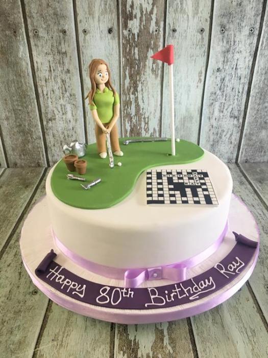 golfing cake golf cake mans cake womens cake sports cake dublin ireland