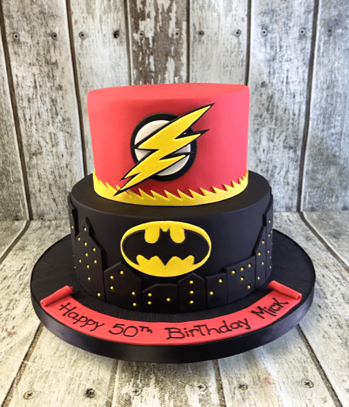the-flash-and-bsatmam-birthday-cake