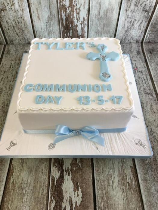 Communion cake for Tyler