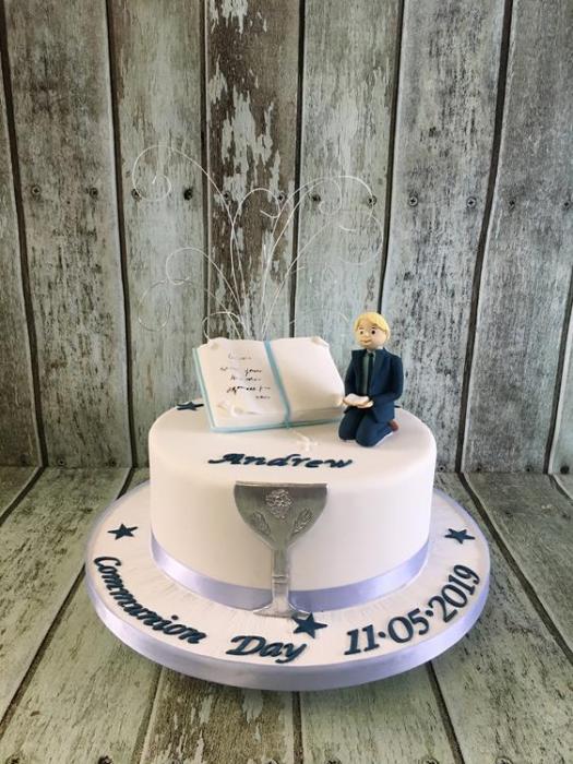 Communion confirmation cake Dublin Ireland