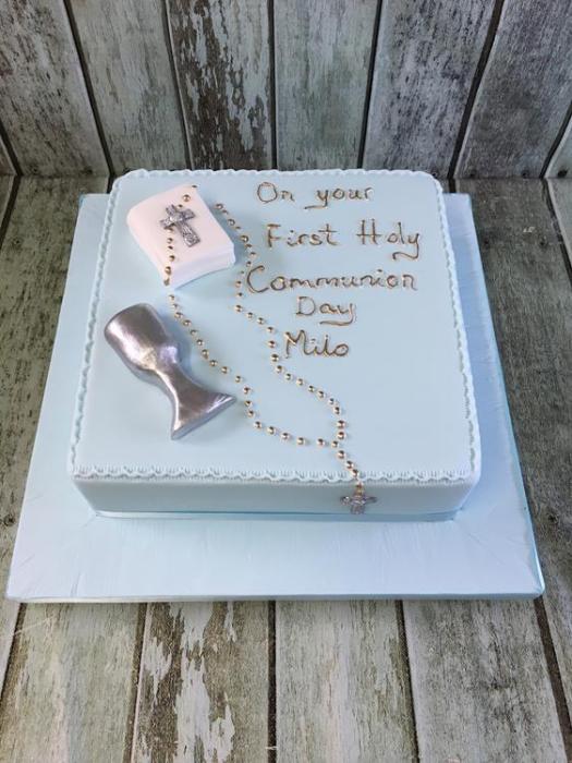 Communion confirmation cake Dublin Ireland