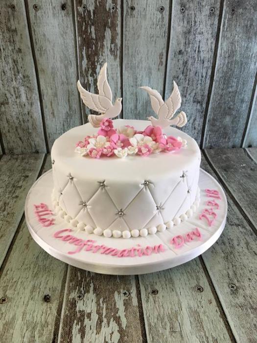Communion confirmation cake
