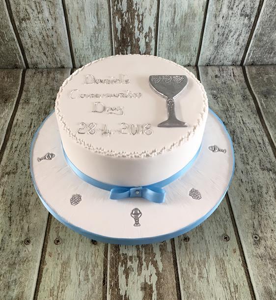 Communion confirmation cake Dublin Ireland