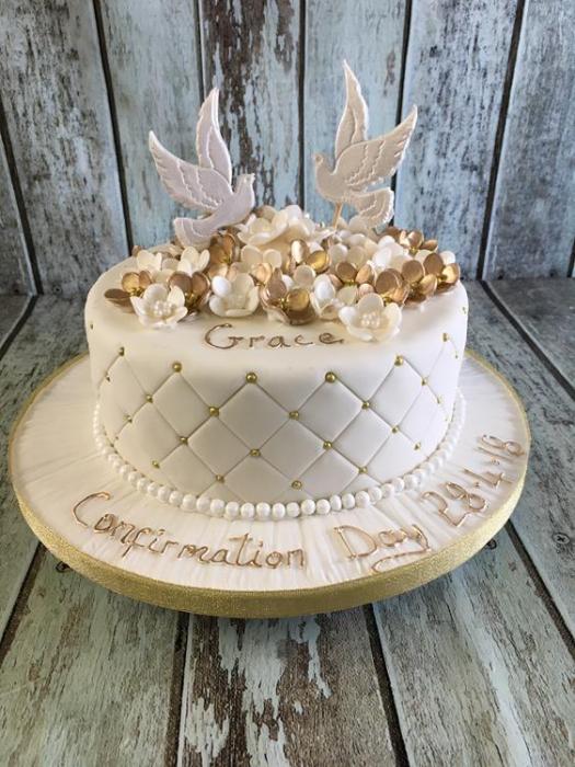 Communion confirmation cake Dublin Ireland