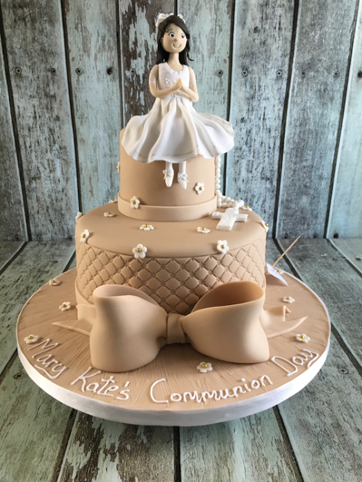 Communion confirmation cake Dublin Ireland