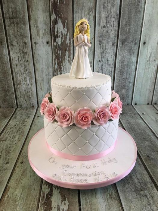 Communion confirmation cake Dublin Ireland