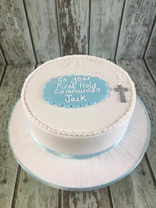 Communion confirmation cake Dublin Ireland
