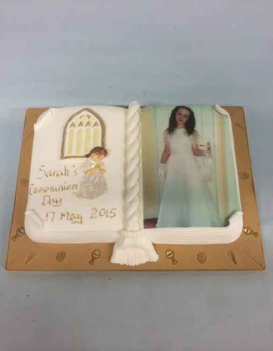 Communion confirmation cake