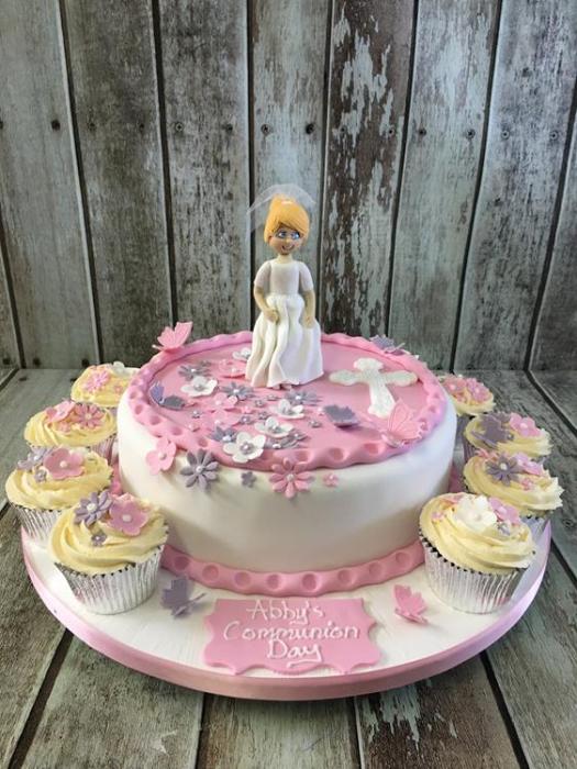 communion cake for Abby