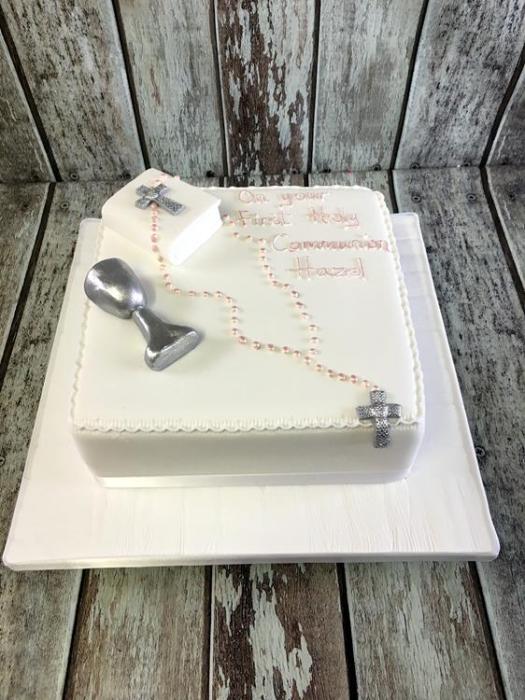 communion cake for Hazel