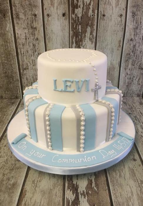 communion cake for Levi