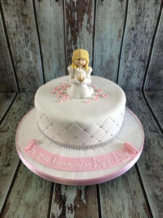 communion cake for Lilly
