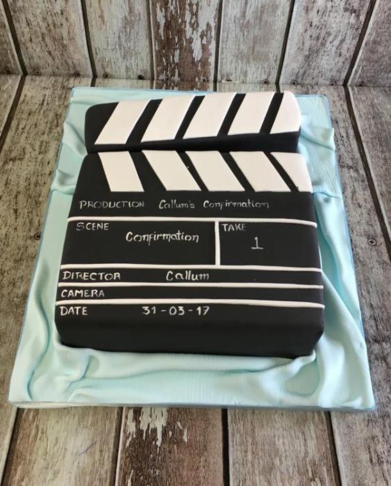 confirmation cake clipboard