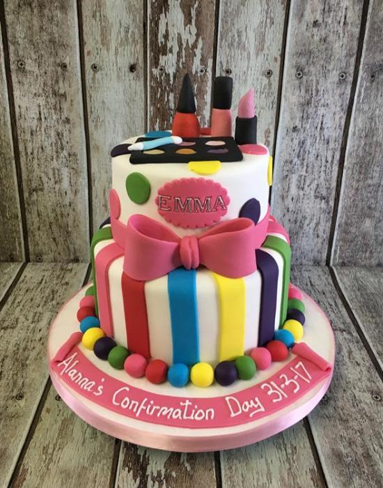 confirmation cake for Alanna
