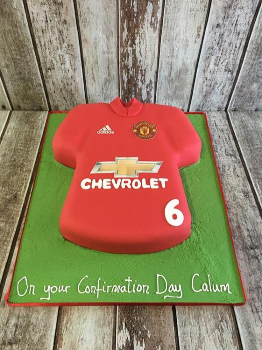 confirmation cake for Callum