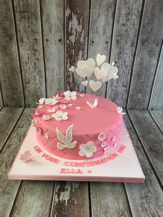 confirmation cake for Ella