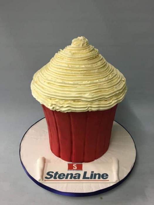 Lg Corporate Cup Cake for Stena Line