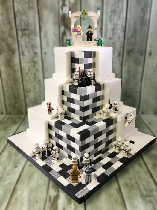 Lego star  Wars wedding cake
