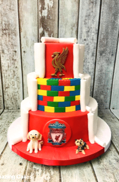 Lego-and-liverpool-wedding-cake