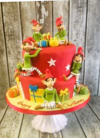 Elfs-Christmas-cake-