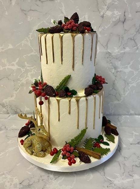 Christmas-Drip-Cake