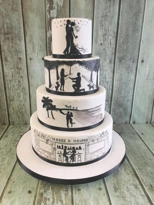 Wedding cake Dublin Ireland