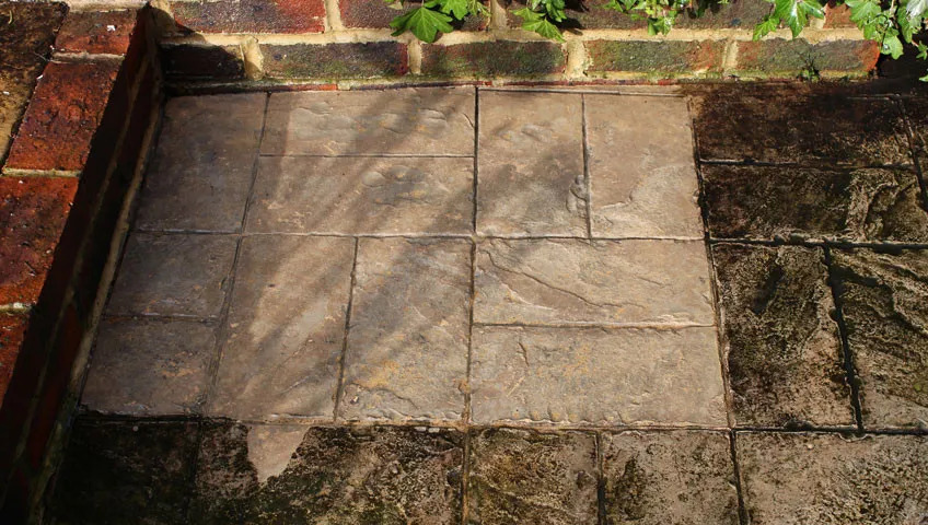 Patio Black Spots Removal