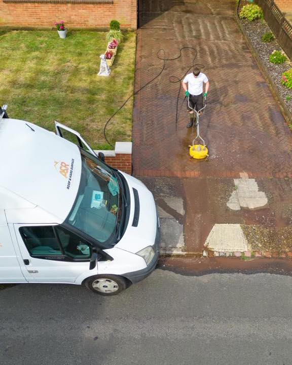 A&R Roof & Hard Surface Cleaning & Restoration | Driveway Cleaning