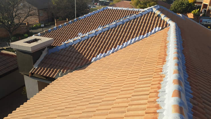 roof tile sealing