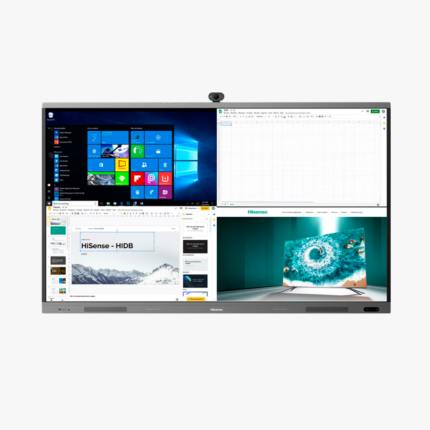 Écran interactif 65 pouces Hisense en salle de conférence