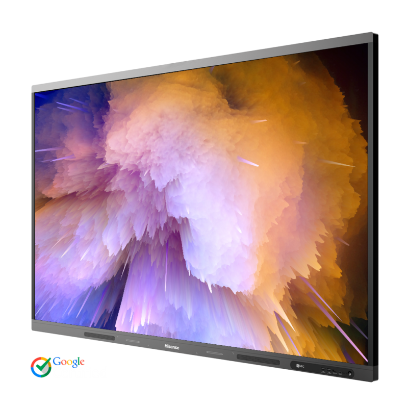 Écran interactif 65 pouces Hisense 65MR6DE-E, idéal pour l'éducation, disponible au meilleur prix au Maroc.