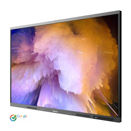 Écran interactif 86 pouces Hisense GoBoard avec résolution 4K, Android 13, et certification Google pour des présentations dynamique