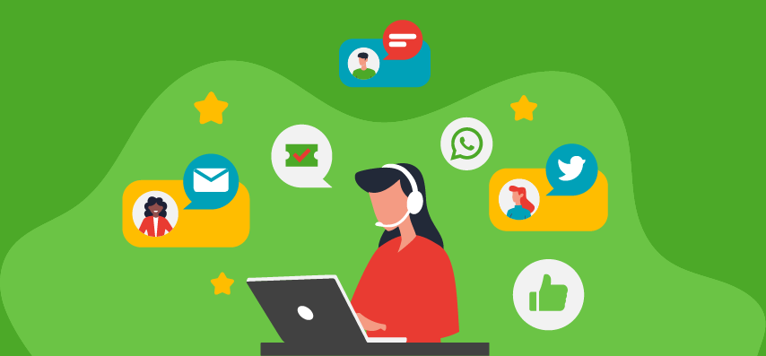 Solution de centre de contact omnicanal pour entreprise