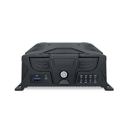 MDVR ST-K6204 - Enregistreur vidéo mobile 4CH avec connectivité 4G et WiFi pour surveillance des véhicules de transport scolaire et commerciaux.