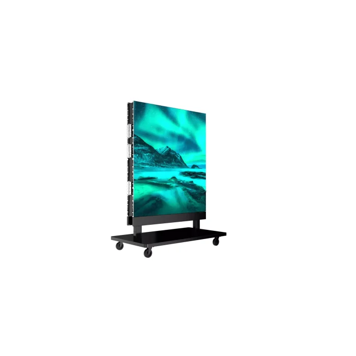 Écran géant LED all ine one QSTECH QM2715 avec design pliable et levage électrique