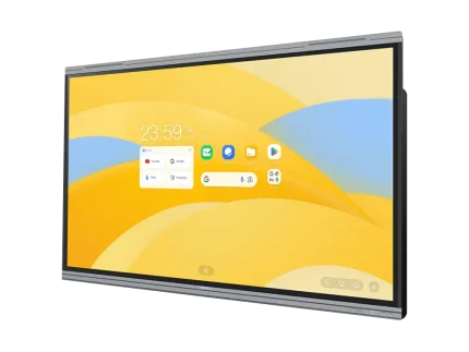 Écran interactif MAXHUB U6530 65 pouces avec résolution 4K, idéal pour les réunions collaboratives et l'enseignement. Fonction tactile fluide et connectivité sans fil